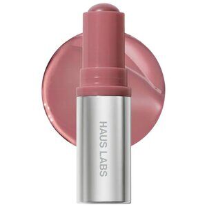NIB ✅ Haus Labs #GLASSY HIBISCUS Color Fuse Glassy Blush Balm Stick ✨ NIB